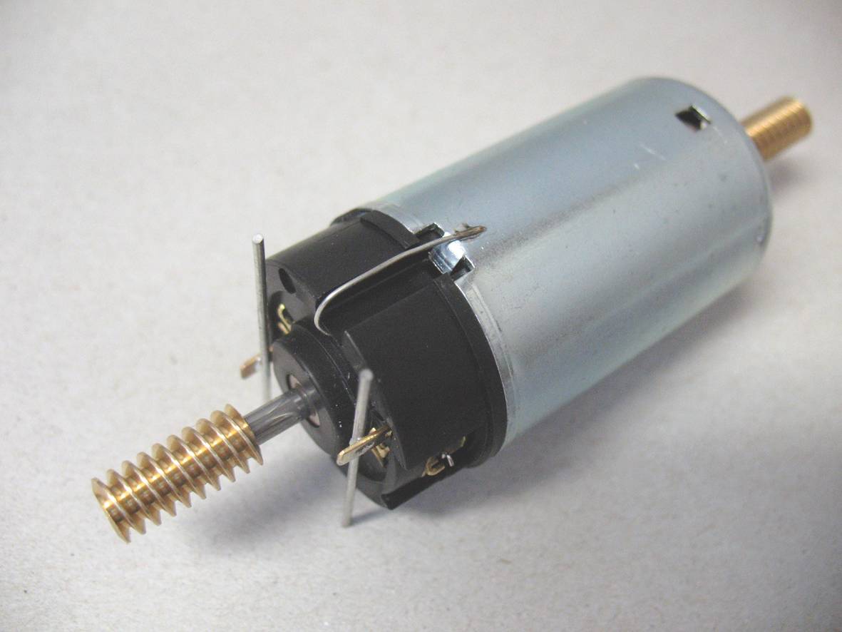 G-Motor mit Schnecke (BR 80, US Steam Loco)