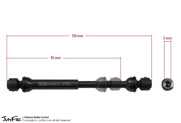 Hardened Universal Shaft for Axial SCX10 - 2