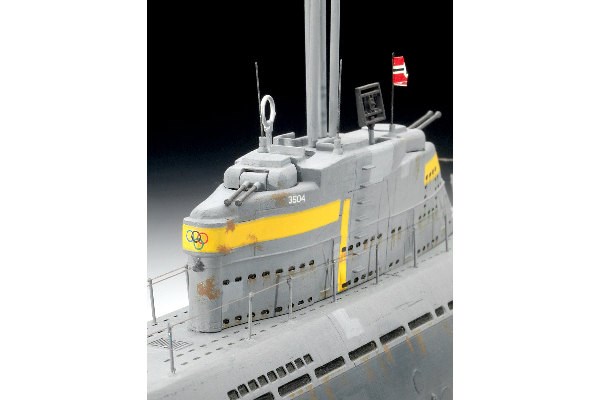 Tysk Ubåt XXI 1/144 - 3