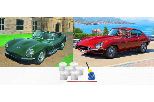 Model set: Jaguar 100-års jubileum 1/24