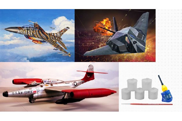Model set: US Air Force 75-års jubileum 1/72
