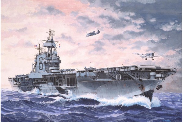 USS Enterprise CV-6 1/1200