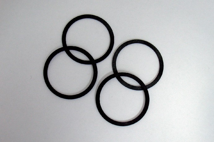 Slirskydd Ø54mm (4st)