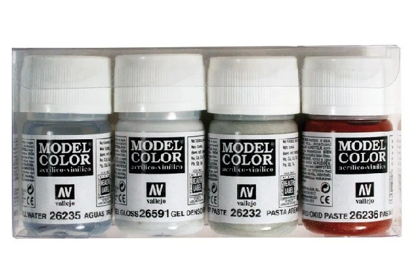 Diorama FX Texturset 4 färger, 200ml