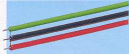 Flatkabel, 3-pol, 10mtr