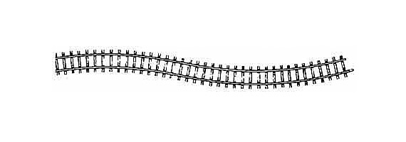 Flexräls, H0e (730mm)