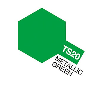 TS-20 Metallic Green, Tamiya spray
