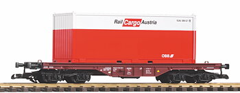 G-Flachwg. mit Container ÖBB V