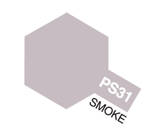 PS-31 Smoke, Tamiya spray (lexan)