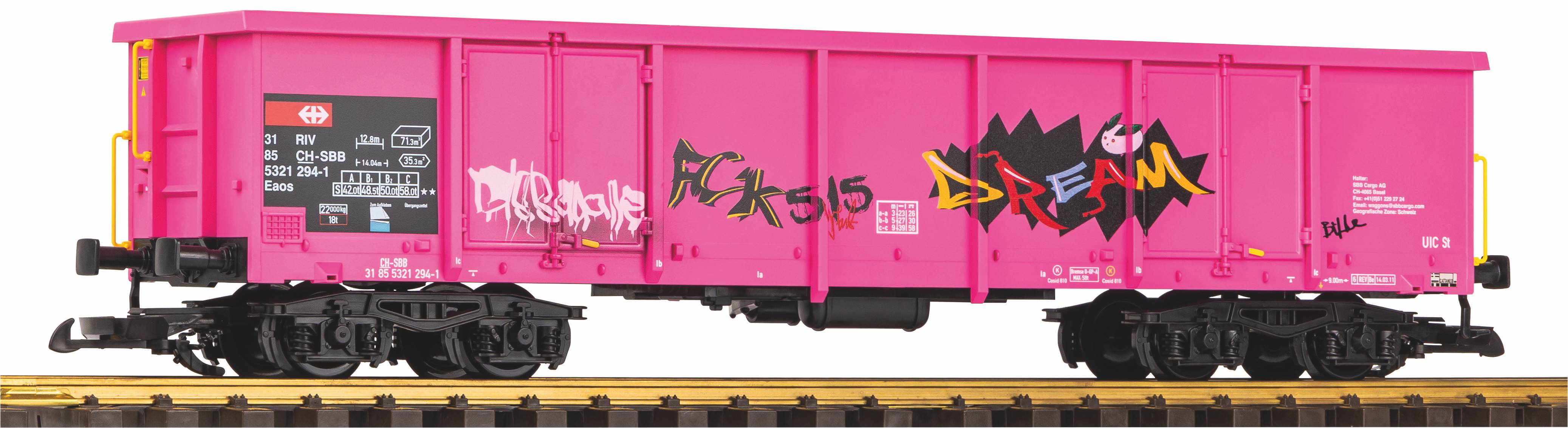 G-Offener Güterwg. Eaos pink SBB VI - 2
