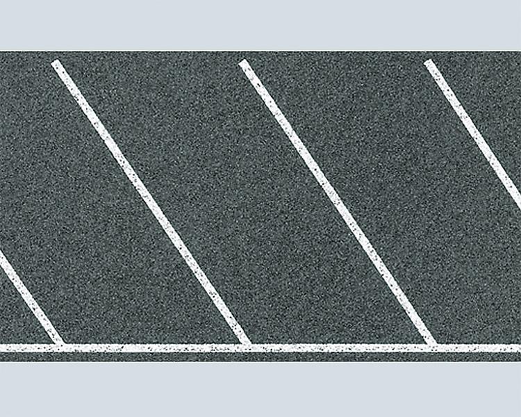 Parkplatzfolie, Diagonalmarki