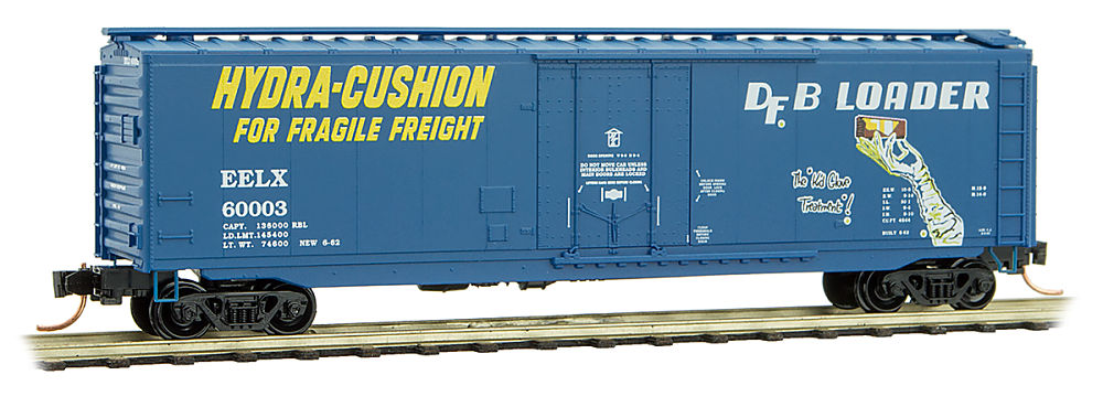 Boxcar 50' w plug door EELX 60003