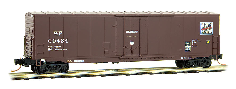 Standard 50" box car w/o roofwalk WP #60434