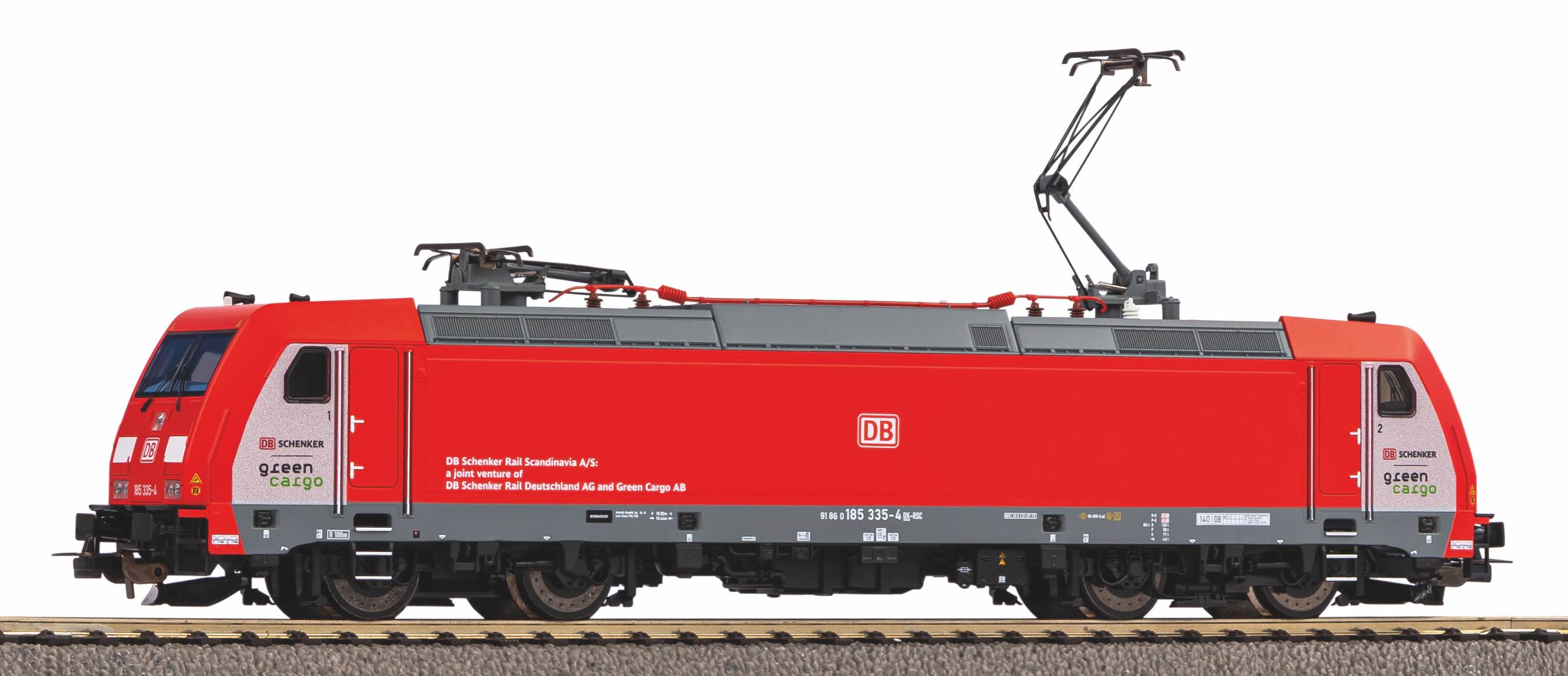 Ellok BR 185.2 DB-AG 'Green Cargo' VI AC Sound