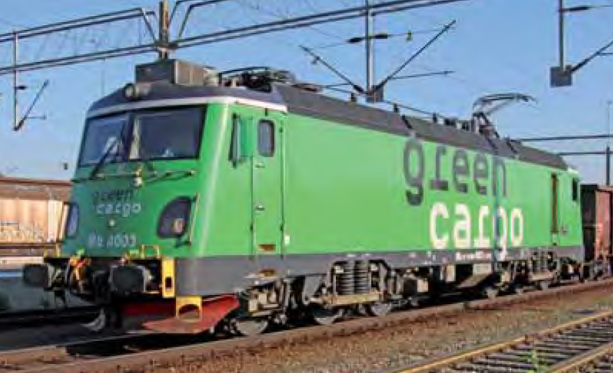 Lokset Ellok litt Mb Transmontana, Green Cargo (DC) - 2