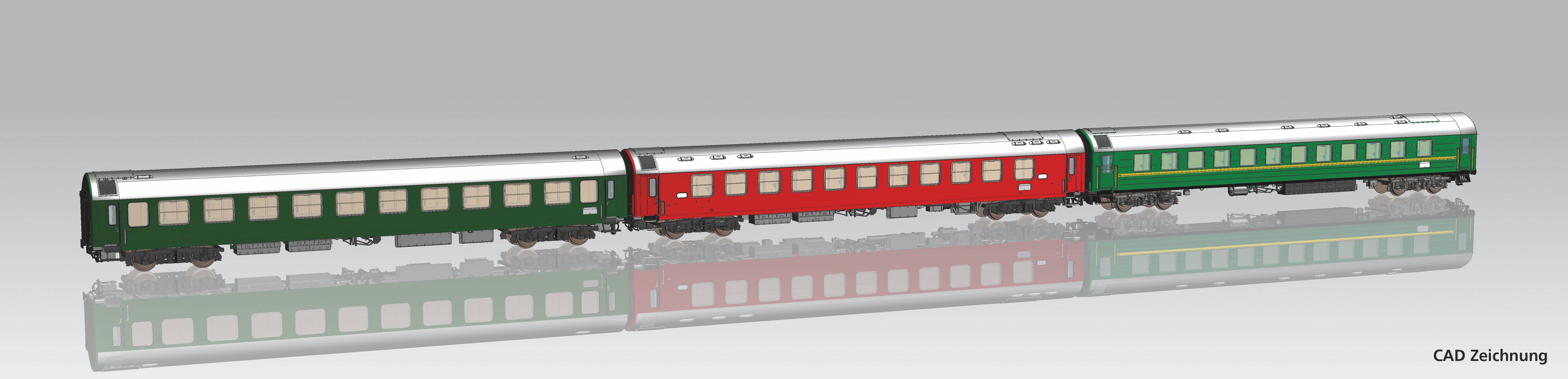 Set: Persontåg D 244 Brest Köl