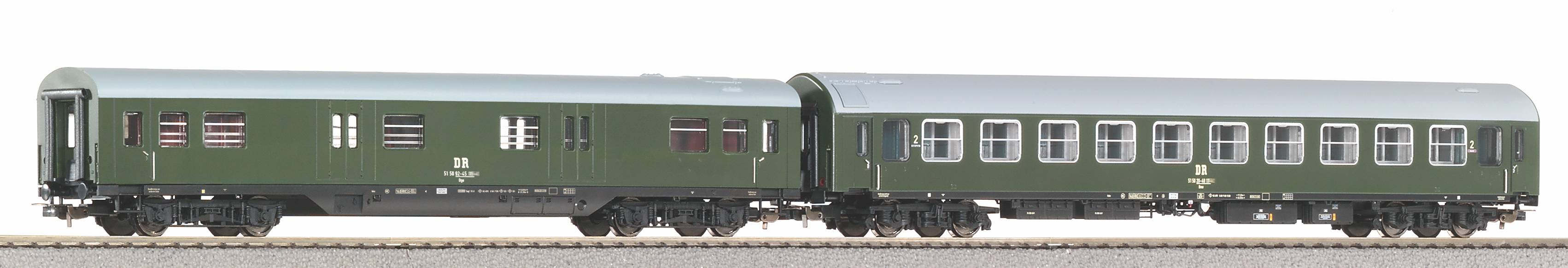 Set: Persontåg D 244 Brest Köln #3 DR IV