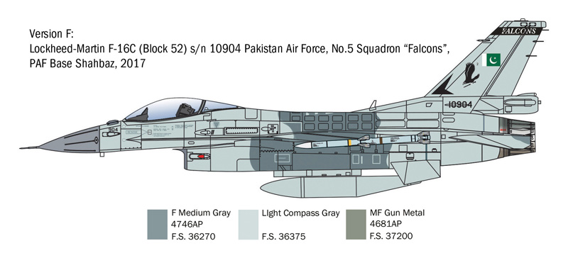 F-16C Fighting Falcon 1/48 - 8