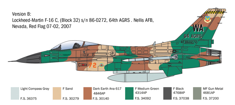F-16C Fighting Falcon 1/48 - 4