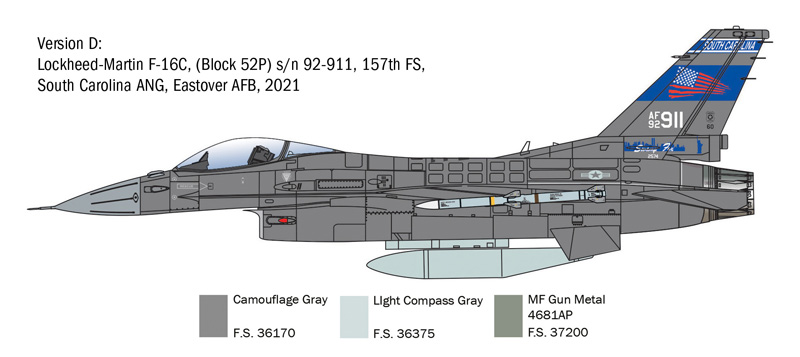 F-16C Fighting Falcon 1/48 - 6