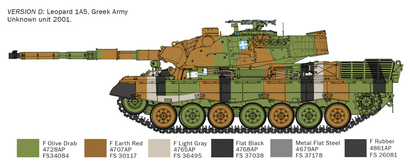 Leopard 1A5 1/35 - 6