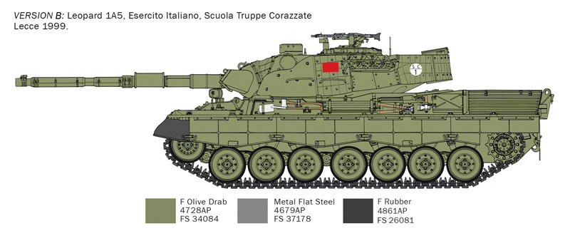 Leopard 1A5 1/35 - 4