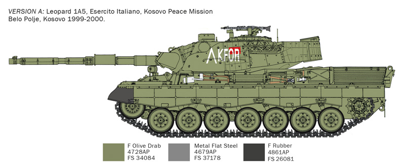 Leopard 1A5 1/35 - 3
