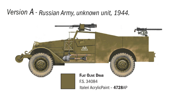 M3A1 Scout Car 1/72 - 3
