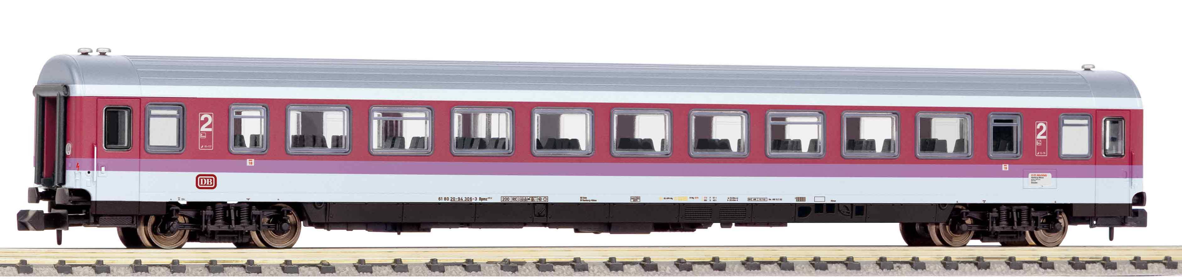 Personvagn 2. Kl. Bpmz 291 DB
