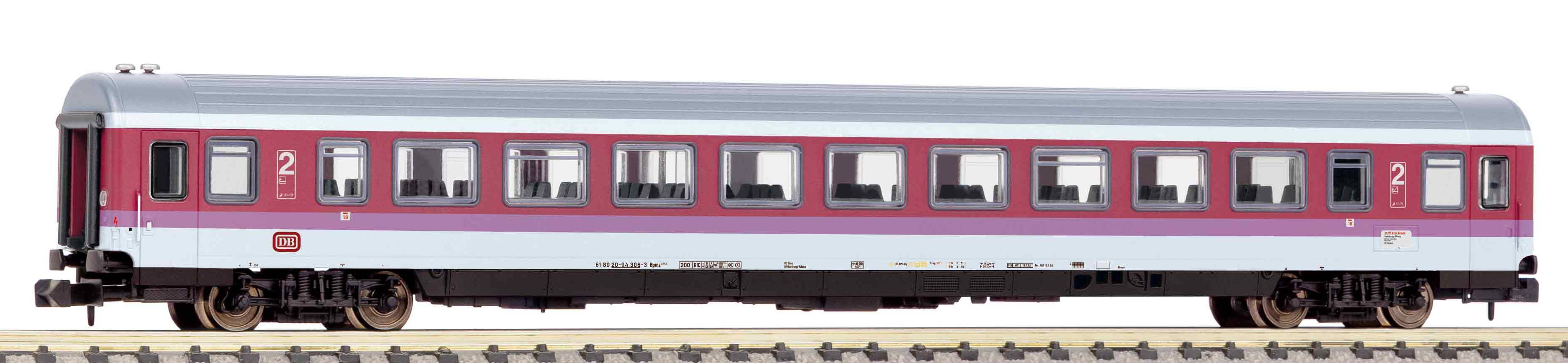 Personvagn 2. Kl. Bpmz 291 DB