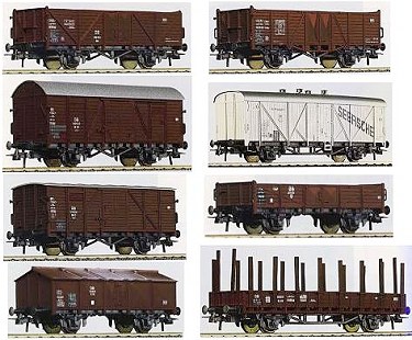Godsvagn-set DB, 8 vagnar