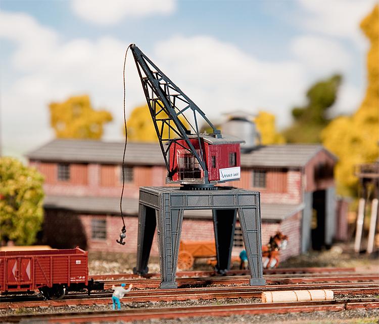 Small Portal Crane, Faller