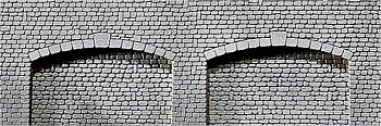 Murplatta, arkad, 370x125x13 mm