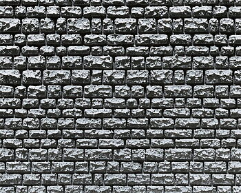 Murplatta, sten, 370x125x6 mm