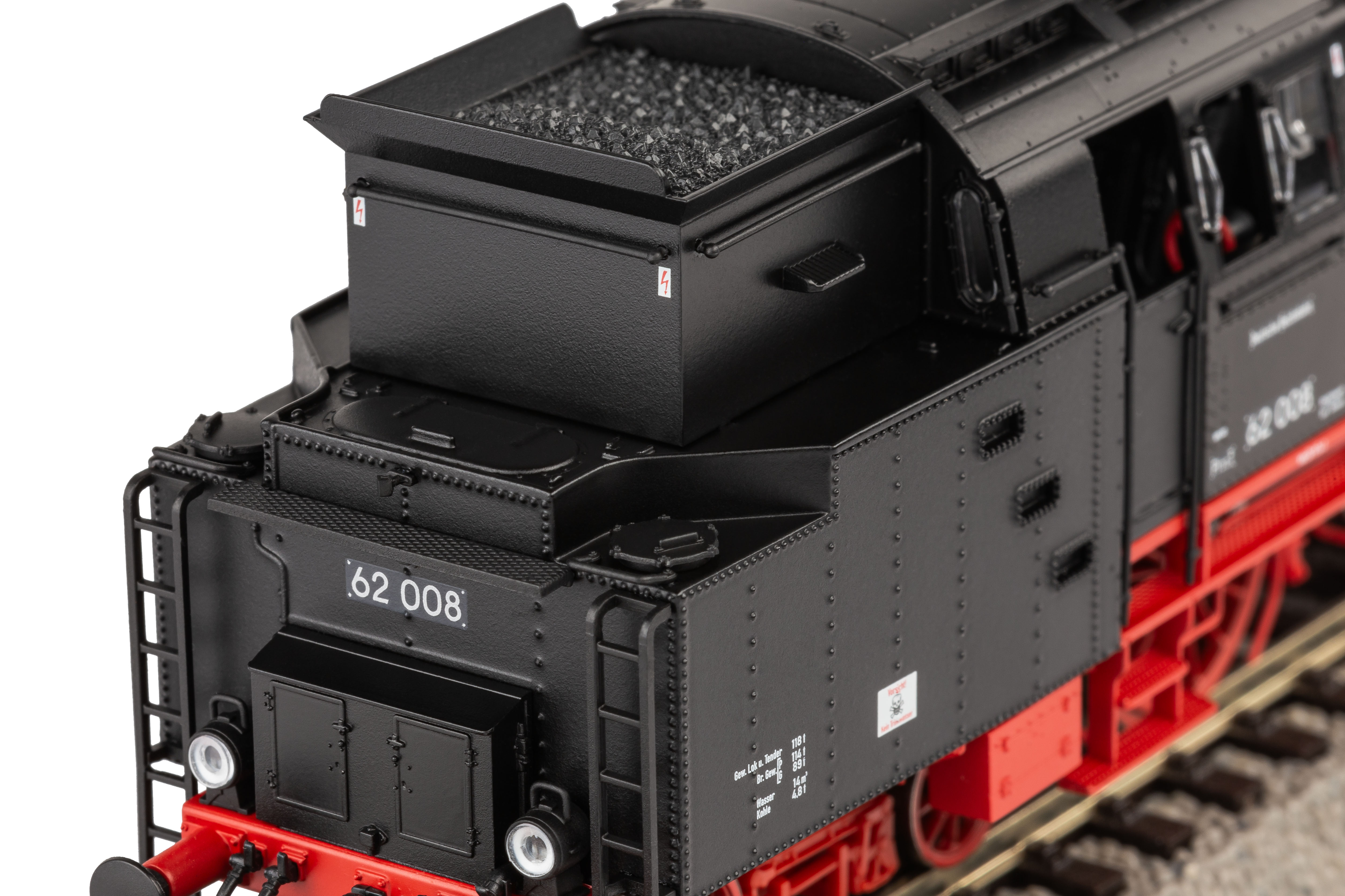 Dampflok/Sound BR 62 DR III + PluX22 Dec. - 3