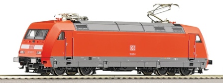 Ellok BR 101, röd, DB-AG, PLUX