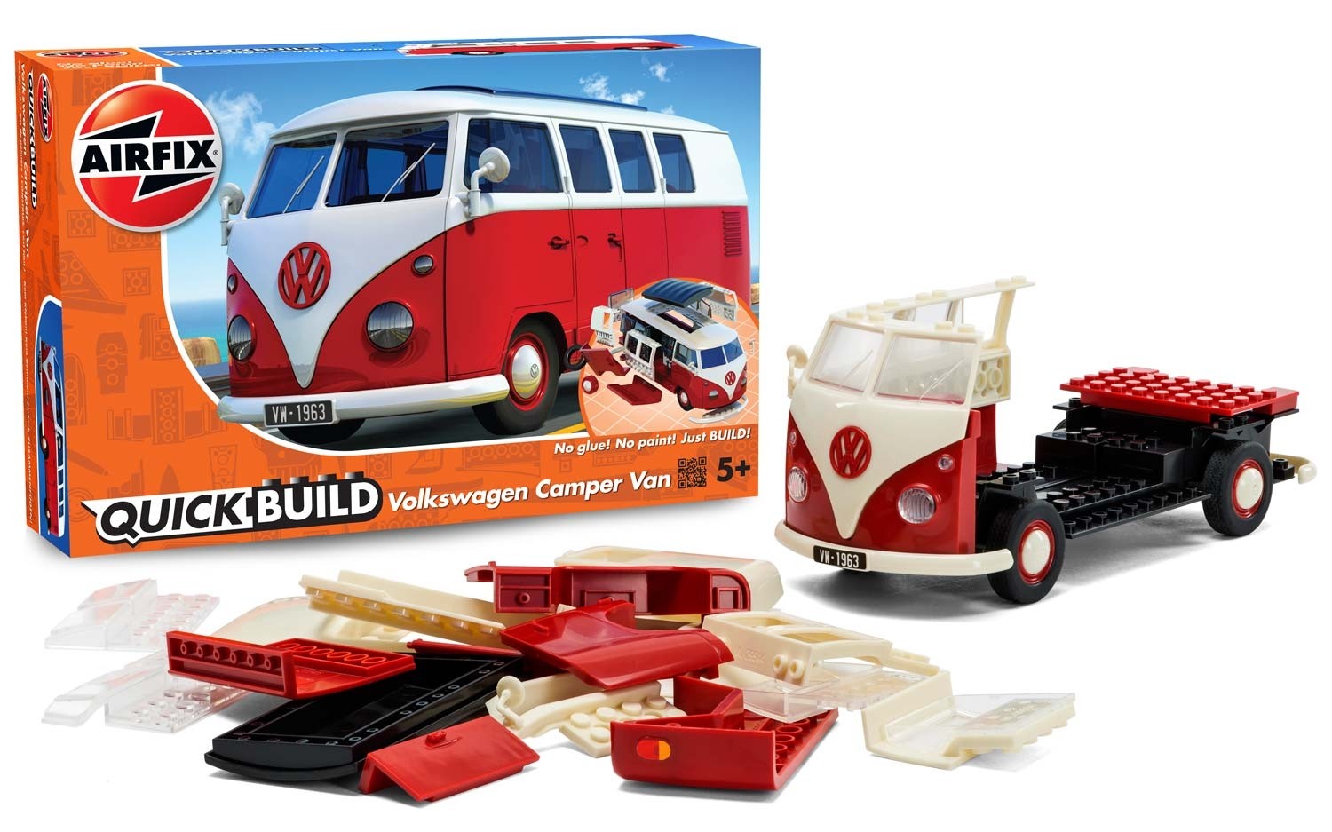 VW Camper Van, Quick Build - 4