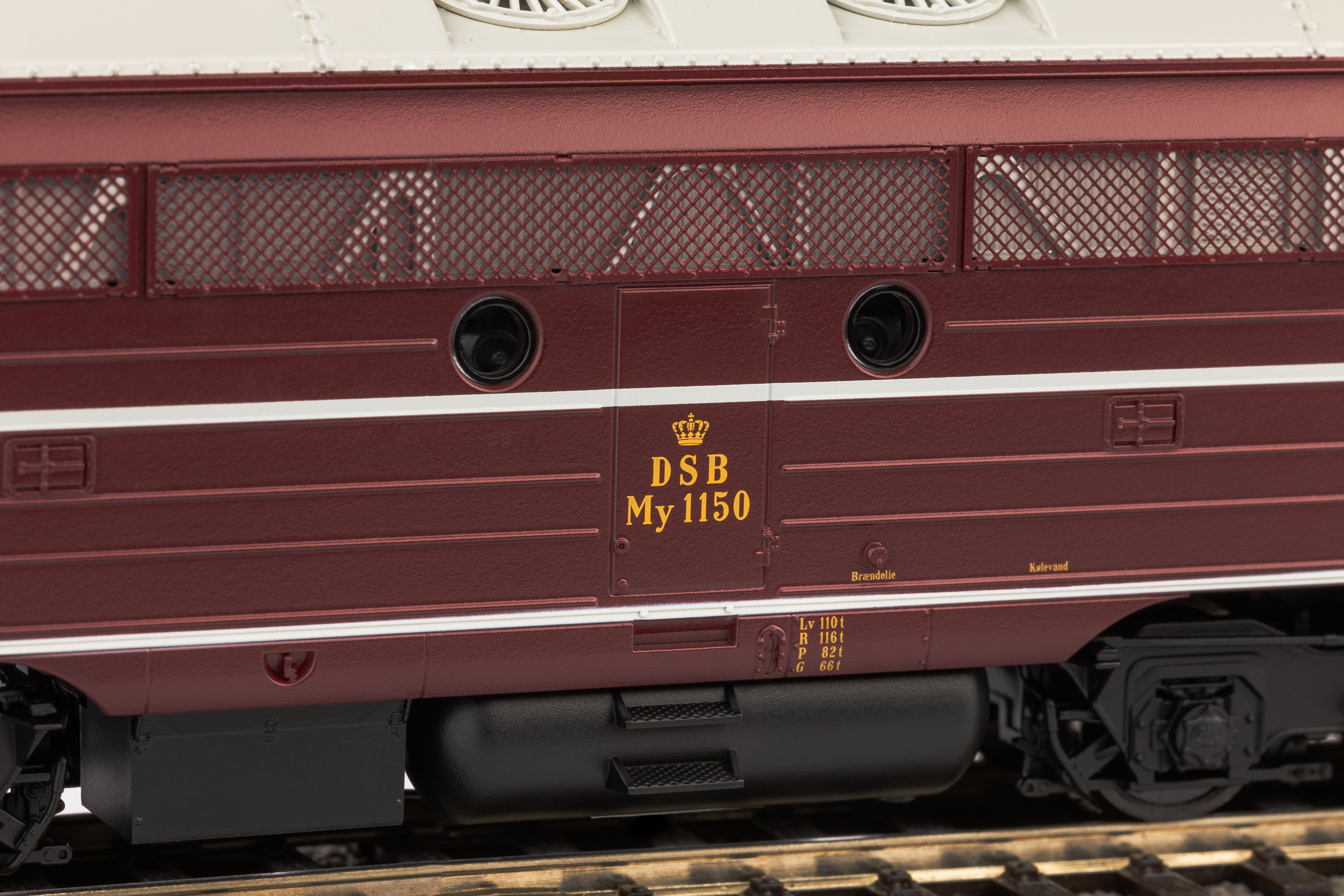 Diesellok My DSB m ljud Ep. II - 2