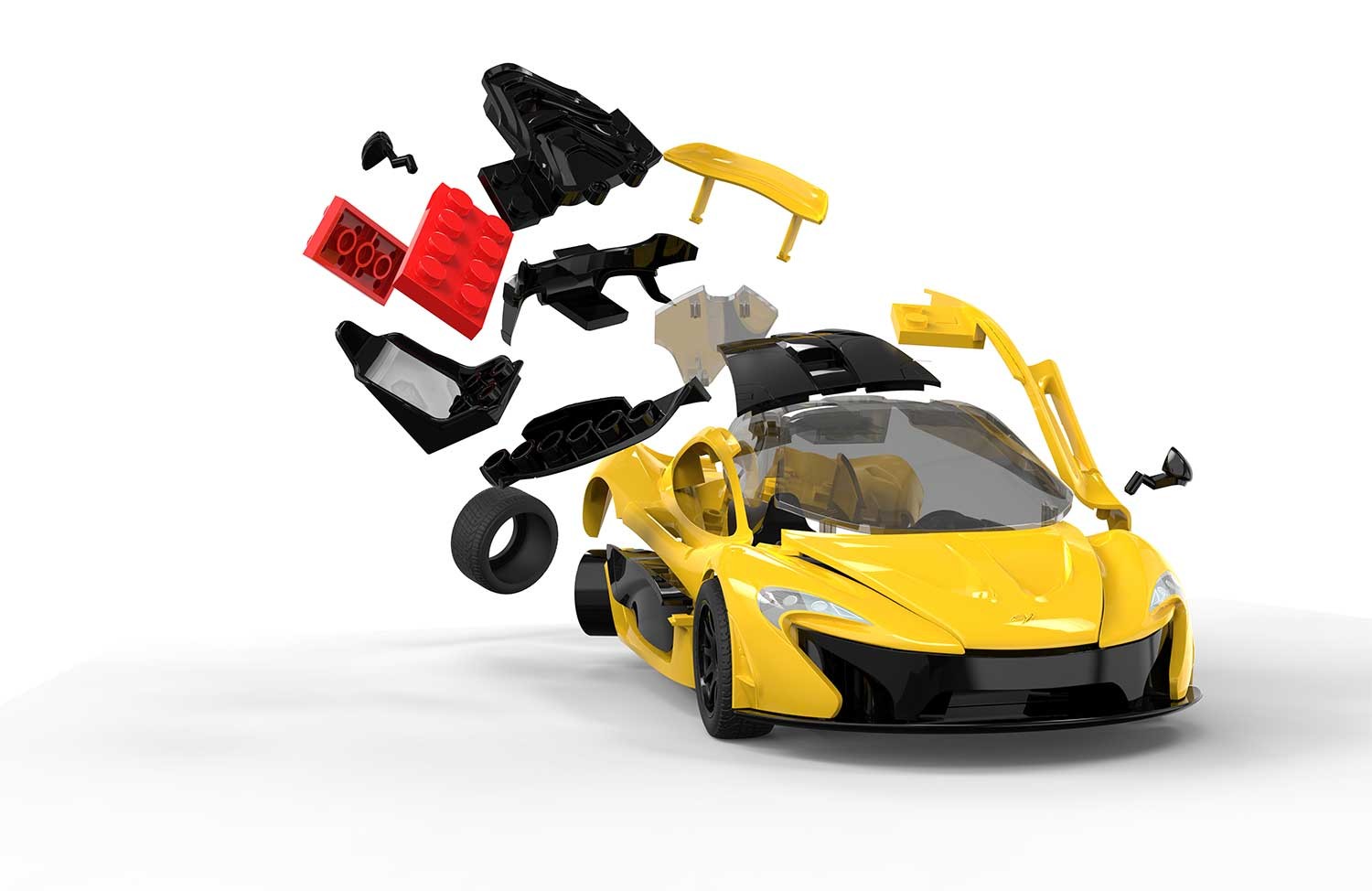McLaren P1, Quick Build - 3