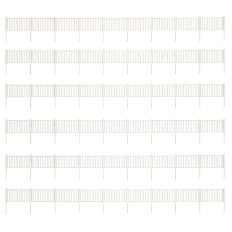 Staket, modernt, 1242mm - 2