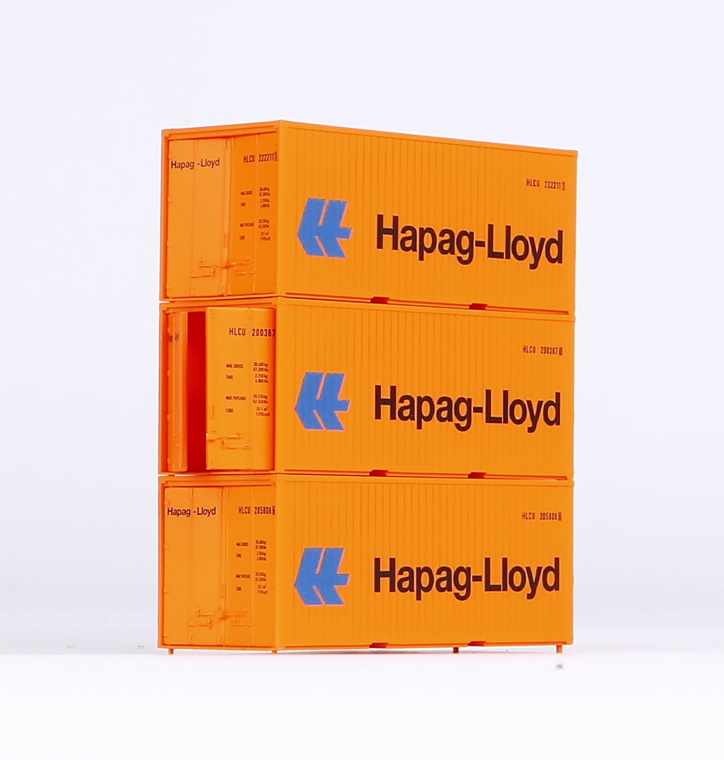 Container 3er-Set 20' Hapag Lloyd - 2