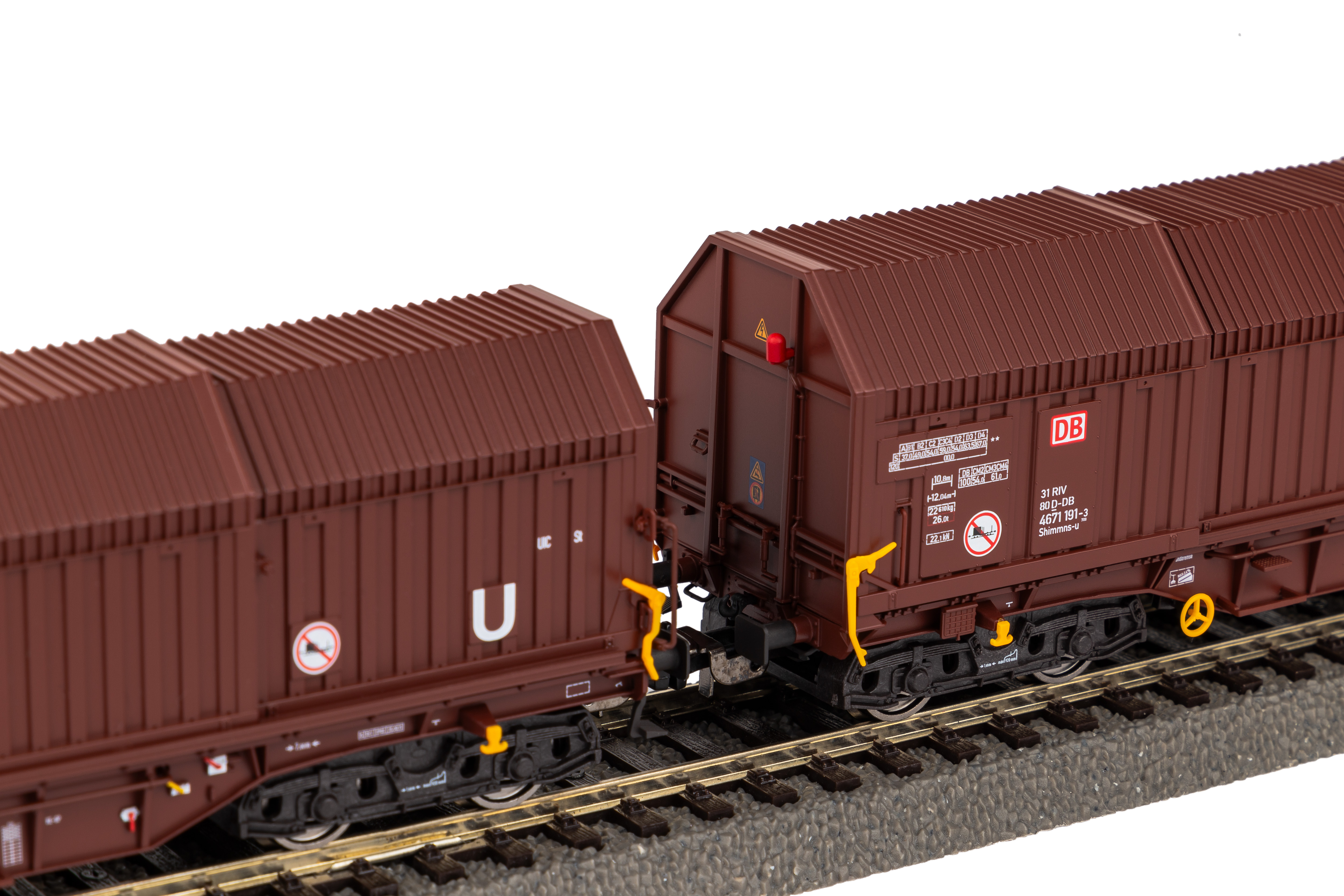 Godsvagnset: 2x Shimmns-u DB C - 3