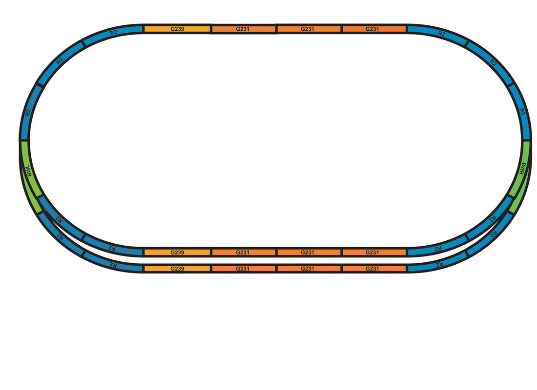 PSC wlan 2-Zug S-Set DB AG A-Gleis & B VI - 2