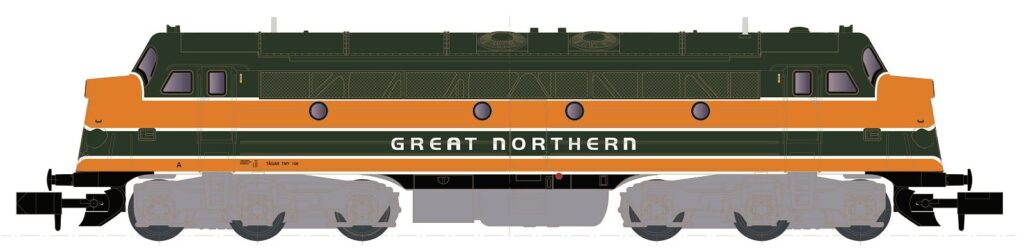 Diesellok Nohab TMY 106 'Great Northern' Ep V-VI - 2