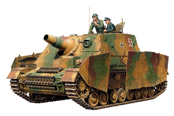 Sd.Kfz166 Sturmpanzer IV Brummbär 1/35, Tamiya