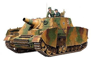 Sd.Kfz166 Sturmpanzer IV Brummbär 1/35, Tamiya