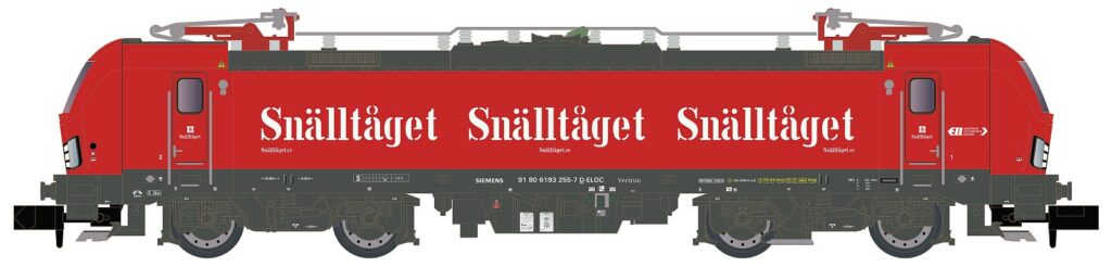 Ellok BR193 Snälltåget, Ep VI, dig m ljud - 2