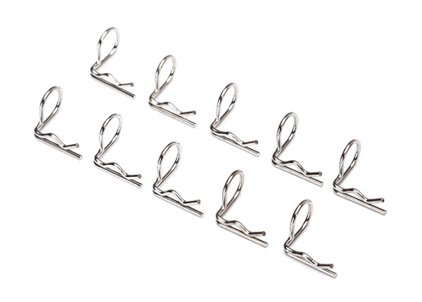  Body clip (mounting clip), angled, 90-degrees (10)