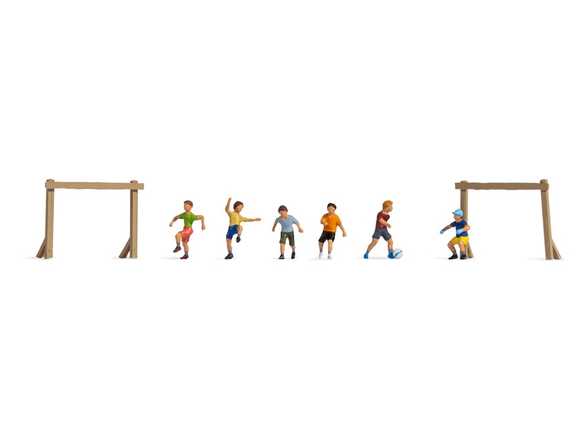 Children on the Football Ground 