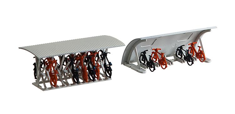 2 Fahrradständer mit Rädern - 2